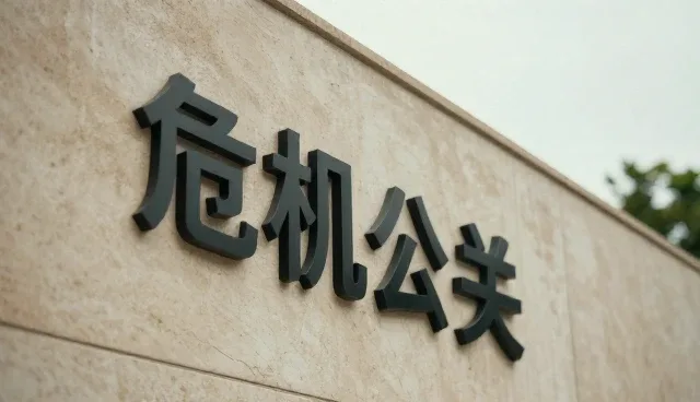 危机公关中舆论引导的选型关键